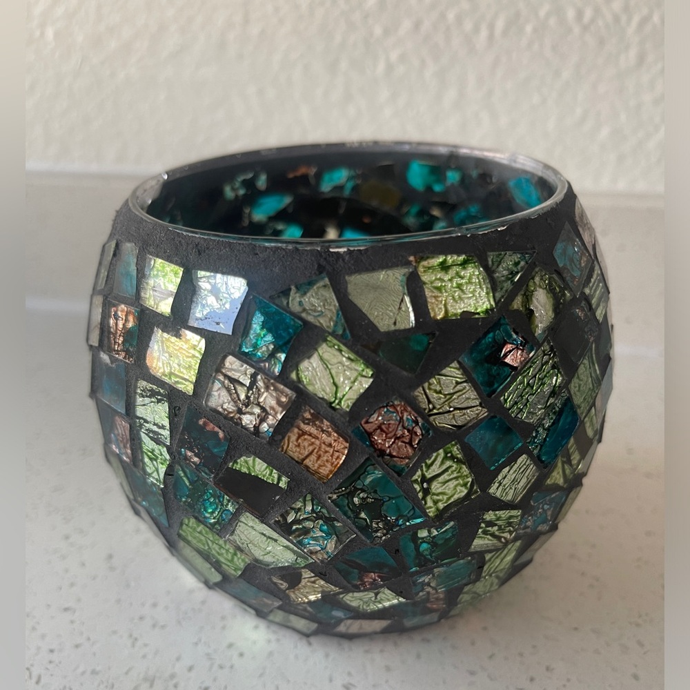 Mosaic Tealight Holder
